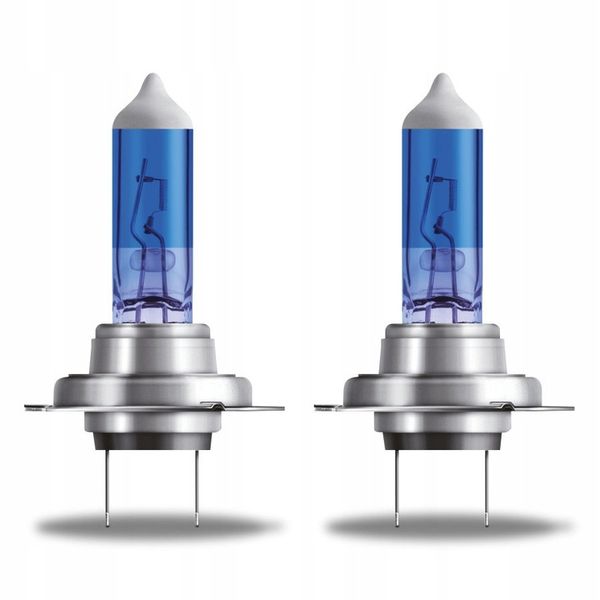 H7 OSRAM ZARÓWKI 5500K COOL BLUE HYPER BOOST LEED LOOK zdjęcie 8