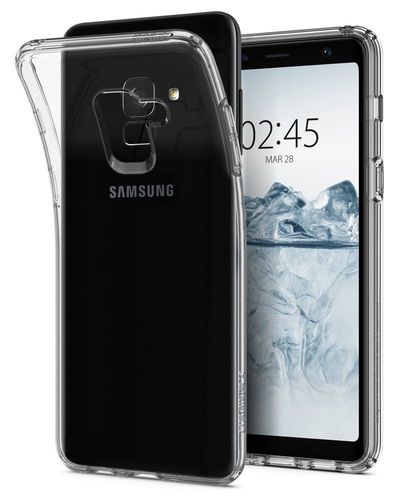 SPIGEN LIQUID CRYSTAL GALAXY A8 2018 CRYSTAL CLEAR na Arena.pl