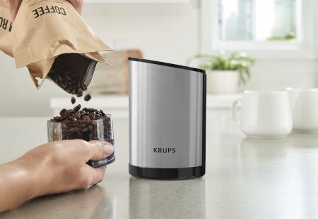 Młynek elektryczny KRUPS do kawy, ziół i przypraw GX204D 200 W zdjęcie 9