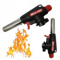 PALNIK GAZOWY NA KARTUSZE SOLIDNY MOCNY GRILL KOMINEK LUTOWNICA 360