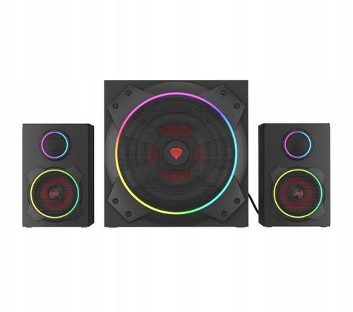 Głośniki komputerowe 2.1 Genesis Helium 800BT ARGB Bluetooth Pilot Gaming na Arena.pl