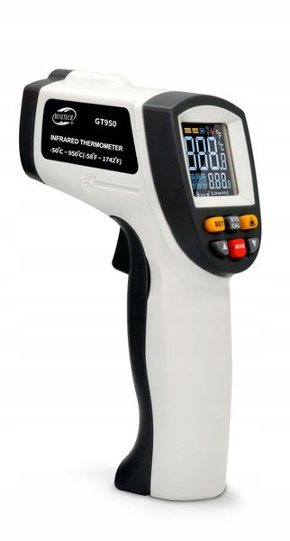 PIROMETR TERMOMETR LASEROWY BEZDOTYKOWY NA PODCZERWIEŃ EMISYJNOŚĆ -50 +950° zdjęcie 8