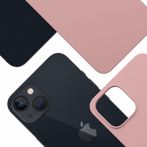 Różowe etui z MagSafe na tył do Apple iPhone 15 Plus 3mk HARDY MagSilicone na Arena.pl