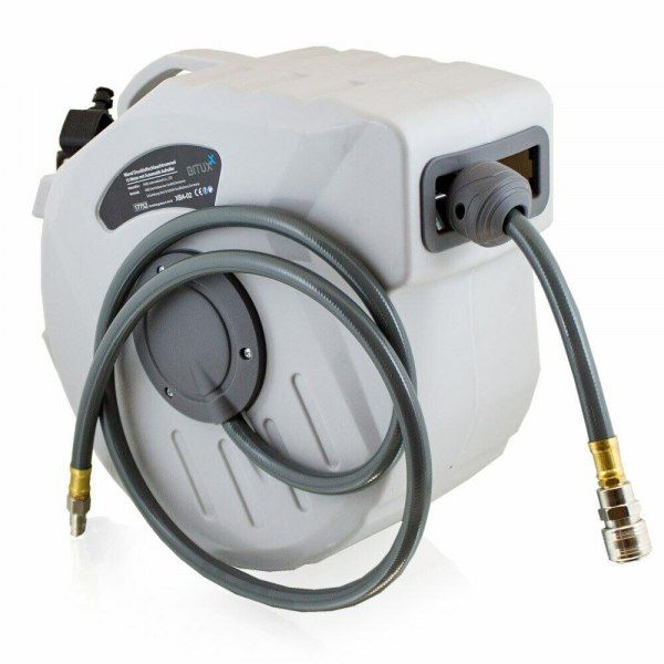 17753 Wąż pneumatyczny na automatycznym zwijaku 20m solidny 1/4'' zdjęcie 2