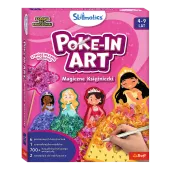 Skillmatics, Poke-In Art. Magiczne Księżniczki. Zestaw kreatywny