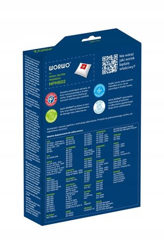 Mocne syntetyczne worki do odkurzacza AMICA MPMB02K | 12 szt. na Arena.pl