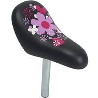 Siodełko do rowerka biegowego PUKY LR czarny kwiatki