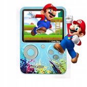 KONSOLA PRZENOŚNA GAME BOX RETRO 500 GIER MARIO CONTRA TURTLES ANGRY BIRDS