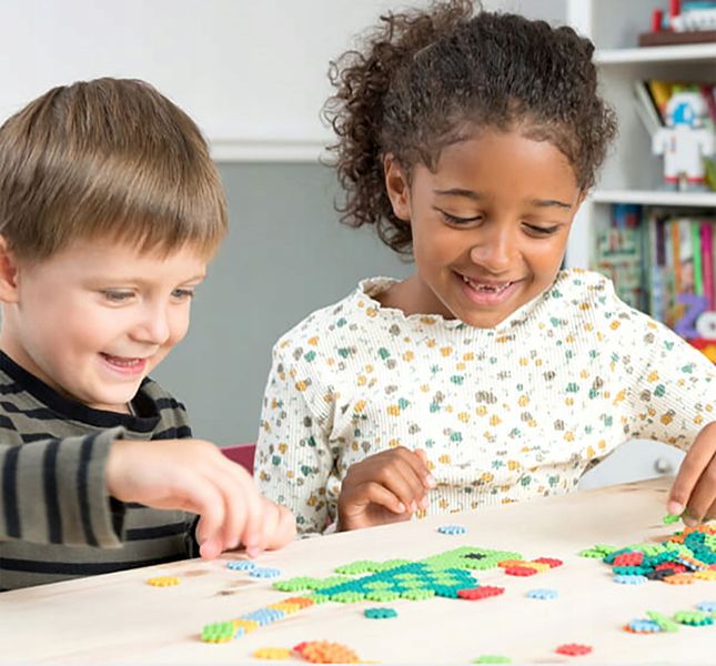 Marioinex Micro Waffle 80 elementów ŻÓŁW - obraz puzzle zdjęcie 7