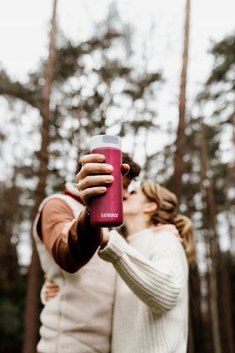 Kambukka kubek termiczny Olympus 500ml Aurora Pink kubek z pokrywką termos na Arena.pl