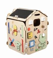 Domek Manipulacyjny Montessori Tablica Edykacyjna