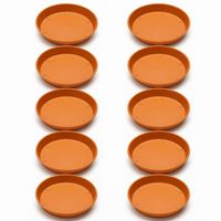 10x Podstawka pod doniczkę misę POD CHRYZANTEMY śr. 22cm tworzywo