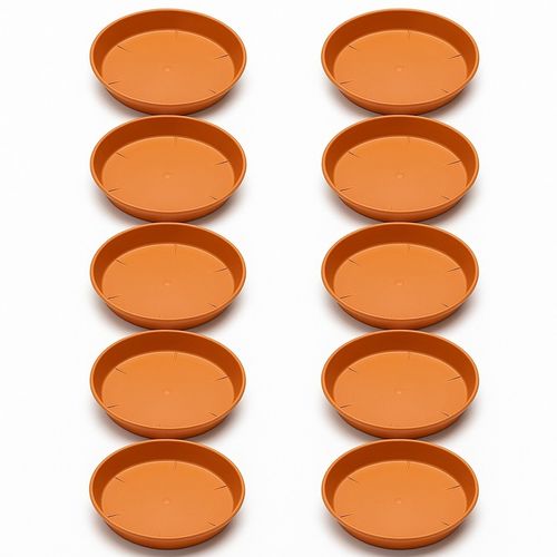 10x Podstawka pod doniczkę misę POD CHRYZANTEMY śr. 22cm tworzywo na Arena.pl