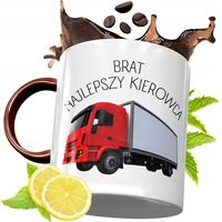 Kubek Bordowy Dla Brata Na Urodziny Prezent Z Nadrukiem Ze Zdjęciem