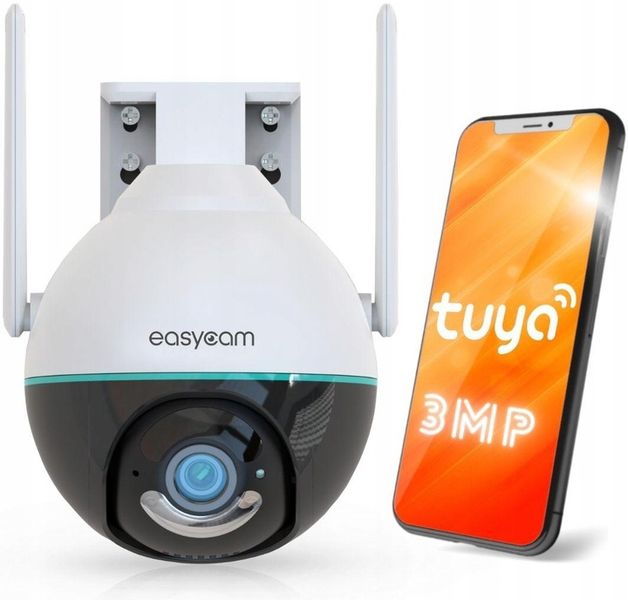 Kamera IP EasyCam obrotowa zewnętrzna Tuya 3MPx zdjęcie 1