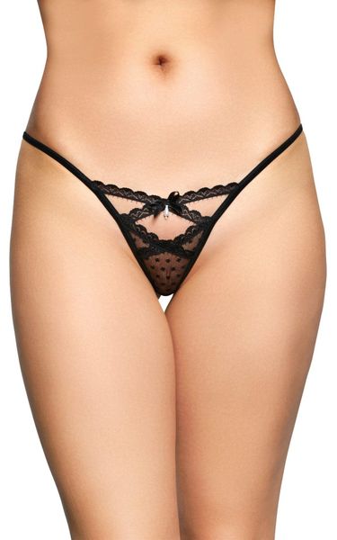 G-String 2494 - Black S/M zdjęcie 1