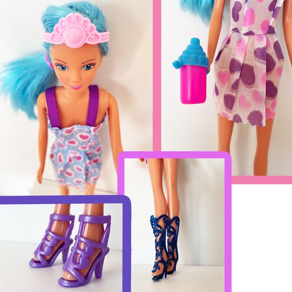 UBRANKA SUKIENKI AKCESORIA DLA LALEK ZESTAW zdjęcie 7