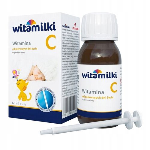 WITAMILKI WITAMINA C KROPLE 60ML DLA DZIECI na Arena.pl