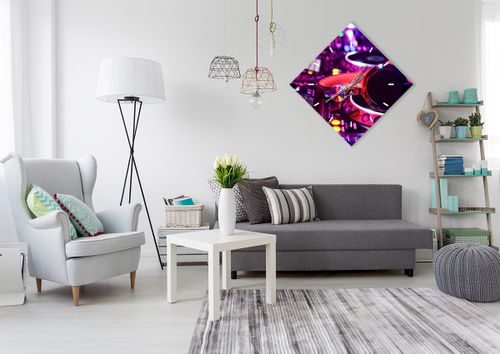 Zegar Ścienny - Studio Nagrań  - 60X60 Cm - C3Ad60X60-2404 na Arena.pl
