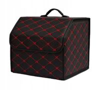 SKŁADANY ORGANIZER DO SAMOCHODU BAGAŻNIK ROZ. S Czerwony