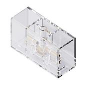 ŁĄCZNIK DO LAMP HEXAGON TYP I TRANSPARENTNY MONTAŻ WCISKANY