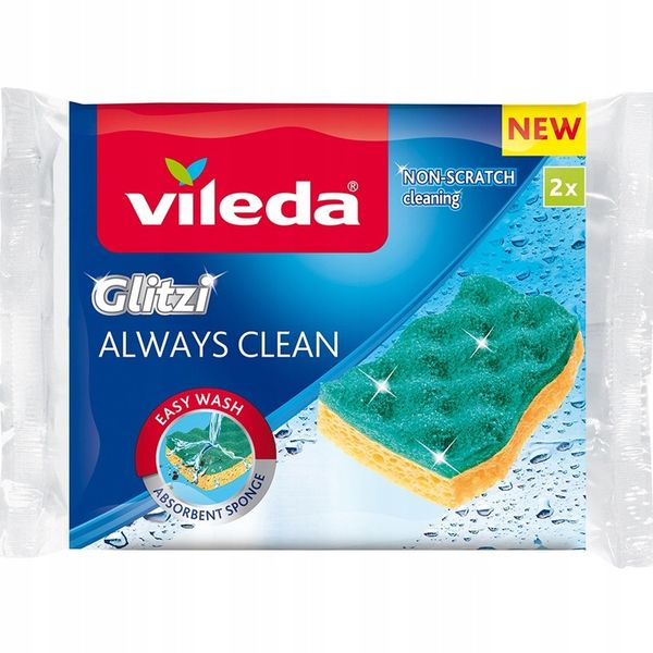 Zmywak VILEDA Glitzi Always Clean 2 sztuki zdjęcie 13