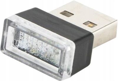 Lampka USB LED biała zdjęcie 1