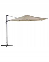 Parasol ogrodowy składany 300 cm beżowy