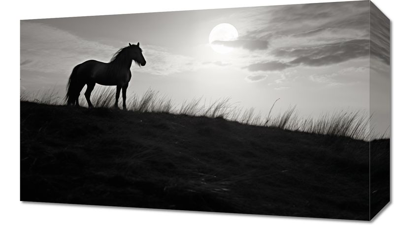 Obraz 50x30cm Księżycowa Straż zdjęcie 1