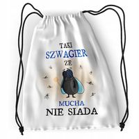 Plecak Dla Bratanka Szwagra Szkolny Worek Torba Z Nadrukiem Ze Zdjęciem