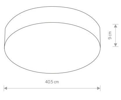 Sufitowa lampa pokojowa Arena 10178 nowoczesna grafitowa na Arena.pl