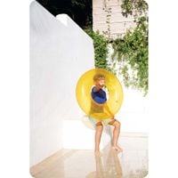 koło do pływania pomarańczowe 76 cm intex 59260