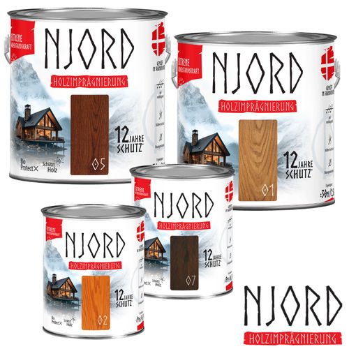 NJORD Impregnat do drewna Extreme (07) Polare Lärche - 0,75L na Arena.pl