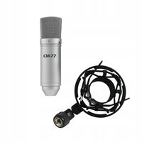 Mikrofon Studyjny pojemnościowy DJ 48V 18mm (3/4")