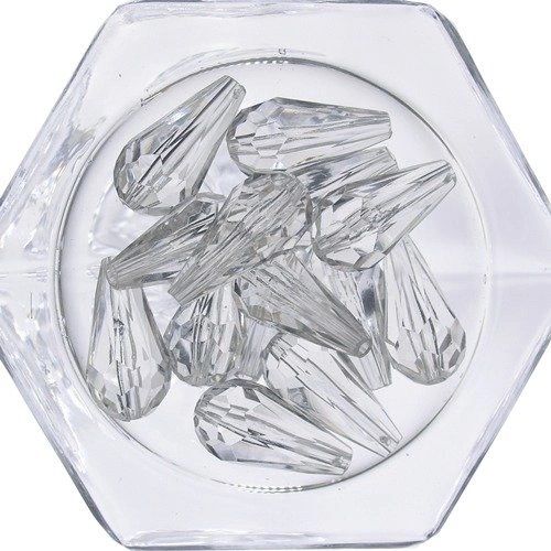 ŁEZKI PLASTIK PRZEZROCZYSTE 12x26MM 8SZT na Arena.pl