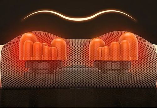 Poduszka masująca shiatsu masażer do karku pleców brzucha ud stóp na Arena.pl