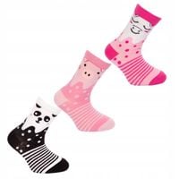 MORAJ Skarpetki Dziewczęce Zwierzątka 3-PARY 35-38