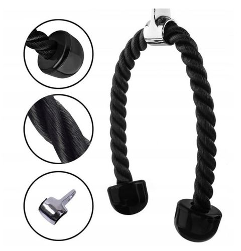 Wyciąg górny dolny do ściany sufitu zestaw domowy do ćwiczeń 110 kg + sznur na Arena.pl