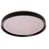 LAMPA sufitowa NURIA 79182/36/30 Lucide plafoniera OPRAWA okrągła natynkowa LED 36W 2700K plafon czarny