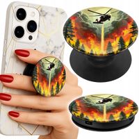 Uchwyt do telefonu Popsocket na palce/stojak STRAŻ POŻARNA POŻAR STRAŻAK