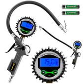 Pistolet do pompowania kół z manometrem cyfrowy wyświetlacz Humberg HM-260