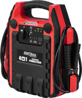 jump-starter 4w1 1200/600a 22ah 12v + oświetlenie + kompresor kd5346