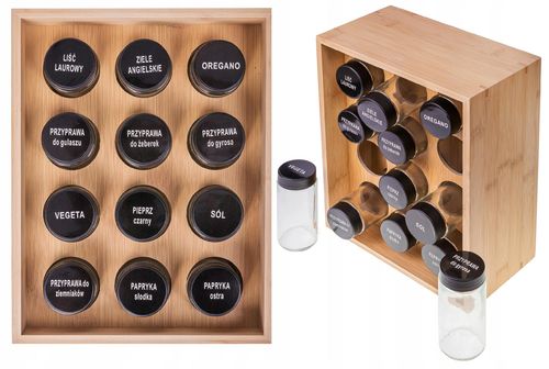 PRZYPRAWNIK PROSTOKĄT 12EL. NR:8670 na Arena.pl