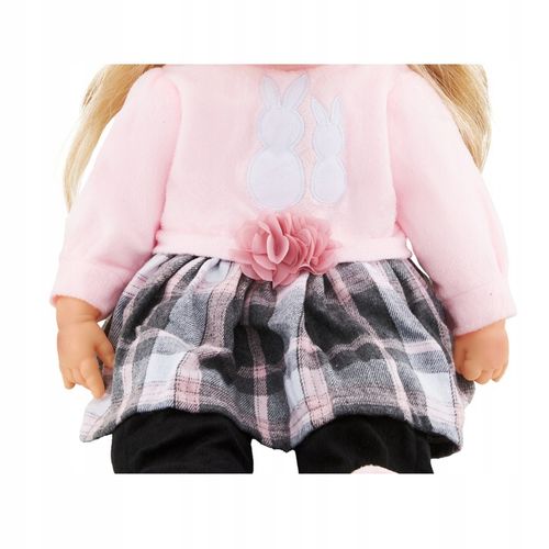 Lalka bobas jak żywa duża 56cm miękka interaktywna mówi śpiewa 2języki uczy na Arena.pl