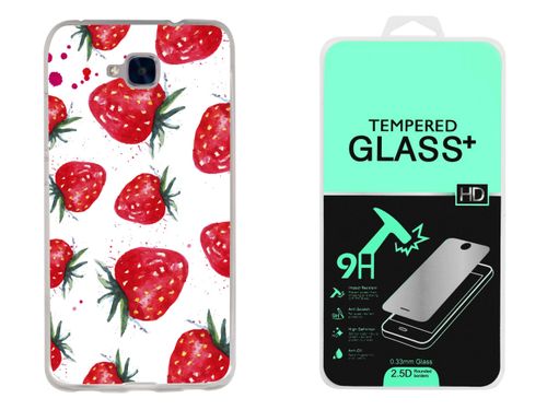 HUAWEI HONOR 7 LITE | Etui smartfon CASE + Szkło na Arena.pl