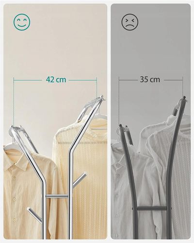 Wieszak na Ubrania na Kółkach - HSR107E01 na Arena.pl