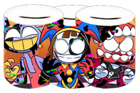 Skarbonka Ceramiczna The Amazing Digital Circus - Niesamowity cyfrowy cyrk