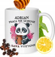 Kubek Dla Adriana Kolegi Przyjaciela Męża Z Nadrukiem Prezent Biały 330Ml