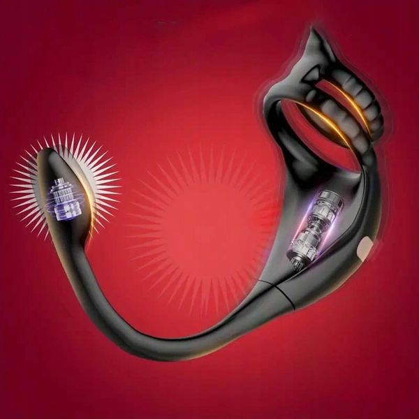 Wibrujące Pierścienie na Penisa Masażer Prostaty zdjęcie 9