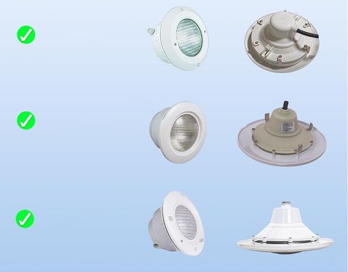 Reflektor LED basenowy LyLmLe PAR56 35W RGB IP68 oświetlenie basenowe na Arena.pl